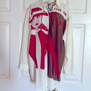 Designer Mondi silk shirt